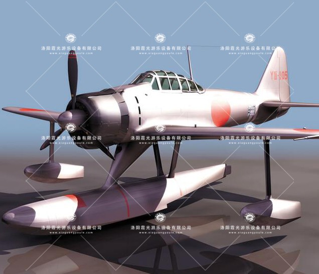 南川3D模型飞机